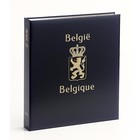 Album - Belgium - Part X - type DeLuxe - incl. slipcase, without sheets - incl. slipcase, excl. sheets - Blue - Davo (2 Holes)