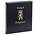 Album - Belgium Booklets - Part I - type DeLuxe - incl. slipcase, without sheets - incl. slipcase, excl. sheets - Blue - Davo (2 Holes)