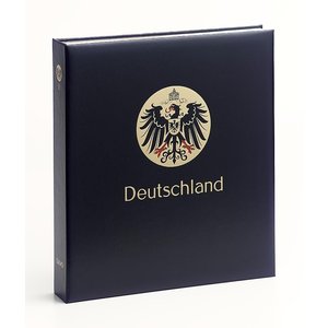 Album - Altes Deutschland - Ohne Nummer - Typ DeLuxe - inkl. Schutzkassette und ohne Blätter - Blau - Davo (2 Löcher)
