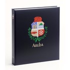 Album - Aruba - Partie   I - type DeLuxe - incl. boite de protection et sans feuilles - Bleu - Davo (2 Trous)