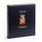 Album - Finnland - Teil   II - Typ DeLuxe - inkl. Schutzkassette und ohne Blätter - Blau - Davo (2 Löcher)