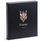 Album - France, Croix Rouge - type DeLuxe - incl. slipcase and without sheets - Blue - Davo (2 Holes)