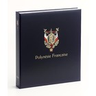 Album - French Polynesia - Part   I - type DeLuxe - incl. slipcase and without sheets - Blue - Davo (2 Holes)