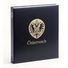 Album -   Österreich - Teil   III - Typ DeLuxe - inkl. Schutzkassette und ohne Blätter - Blau - Davo (2 Löcher)