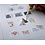 Supplement period: 2020-2024 - Israel - type: DeLuxe - sheets for Basic album, N°: 261-284, B75-79 (31 pcs.) - Davo (2 Holes)
