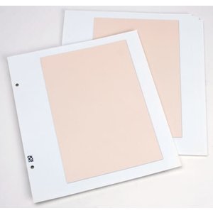 Blanco bladen, met kader en land print  - Nederland Geïll. Verz.