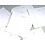 Blanco bladen met kader print en land/gebied aanduiding, st Maarten (2-schroeven)