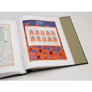 Nachtrag Jahr: 2008 - Europameisterschaften - Typ: DeLuxe - Blatt für Sonderausgaben Kleinbögen, N°: EK.5 - Davo (2 Löcher)