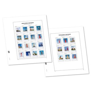 Davo the luxe pages Netherlands Personal Stamps Lighthouses