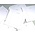 Blanco bladen, met kader en land print  - st Pierre & Miquelon - Blad kleur: Wit en Zwart printwerk - DAVO (2 Gats) - afm: 275x310 mm. ■ per 20 st.