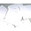 Davo, Blanko blätter, mit Randliniedruck und Länder-/Gebietsangabe - st Pierre & Miquelon (2-Schrauben) Weiß - Abm: 275x310 mm. ■ pro 20 Stk.