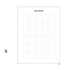 Davo, de luxe, Feuilles (2 trous) - Grande-Bretagne, Blocs d'assiettes ■ par 3 pcs.