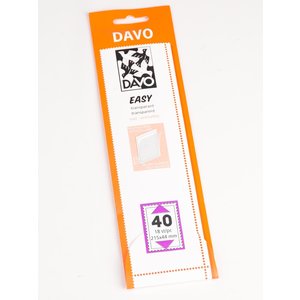 EASY, Mount strips self-adhesive on clear backing  (anti-reflective)