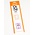 Bandes à pochettes,  43 mm. de haut et 215 mm. largeur, à découper soi-même - EASY Autocollantes, sur fond transparent (antireflet) - Type: T.43 ■ par 18 pcs.