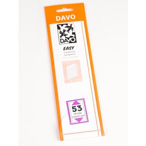EASY, Mount strips self-adhesive on clear backing  (anti-reflective)