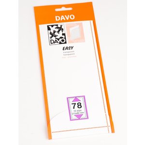 EASY, Klemmleisten Selbstklebend auf klarsichtiger Trägerfolie (entspiegelt)