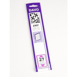 EASY, Klemmleisten Selbstklebend auf schwarzem Trägerfolie (entspiegelt)