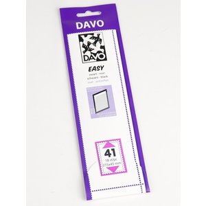 EASY, Klemmleisten Selbstklebend auf schwarzem Trägerfolie (entspiegelt)