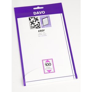EASY, Klemmleisten Selbstklebend auf schwarzem Trägerfolie (entspiegelt)