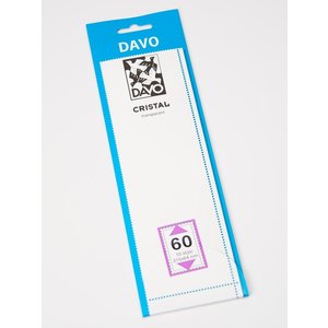 CRISTAL, Klemmleisten Untere Naht auf klarsichtiger Trägerfolie (reflektierend)
