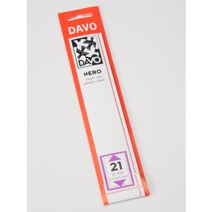 NERO, Klemmleisten Untere Naht auf schwarzem Trägerfolie (reflektierend)