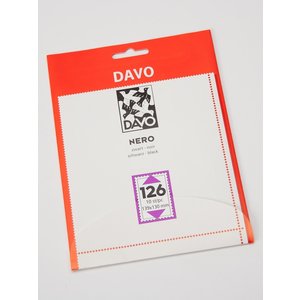 NERO, Bandes à pochettes Sous-collé (o) sur fond noir (réfléchissant)