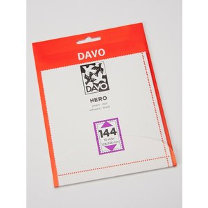 NERO, Bandes à pochettes Sous-collé (o) sur fond noir (réfléchissant)