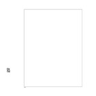 Davo, Blank sheets, with borderline print (2-screw) White - dim: 275x310 mm. ■ per 20 pcs.