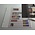 Stamp insert sheets, White 2-sided use - 9 compartments horizontal - DAVO, W.9 - 2 holes ■ per piece.