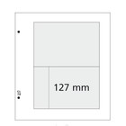 Davo, Self-adhesive Insert folders L.2 (200x127 mm.)  Transparent - dim: 200x250 mm. ■ per 10 pcs.