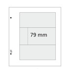 Davo, Selbstklebende Einsteckhüllen L.3 (200x79 mm.)  Transparent - abm. 200x250 mm. ■ pro 10 Stk.