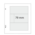 Davo, Zelfklevende Insteek mappen L.3 (200x79 mm.)  Transparant - afm: 200x250 mm. ■ per 10 st.