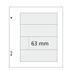 Davo, Zelfklevende Insteek mappen L.4 (200x63 mm.)  Transparant - afm: 200x250 mm. ■ per 10 st.