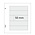 Davo, Self-adhesive Insert folders L.5 (200x50 mm.)  Transparent - dim: 200x250 mm. ■ per 10 pcs.