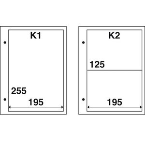 Davo standard, Inser folders F.D.C., type K.1