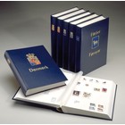 type G, Stock album, Danmark - 64 pages (white)  9 strips - Blue - dim: 230x305x60 ■ per pc.