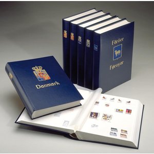 type G, Album de stockage A4, Danmark, couverture Bleu