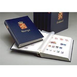 type G, Stock album A4, Guernsey, cover Blue