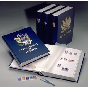 type G, Insteekalbum, Verenigde Staten, blauwe omslag