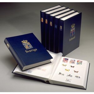 type G, Insteekalbum, Zweden, blauwe omslag