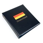 Davo, KOSMOS, Album (4 Ringe)  Deutschland - mit Schutzkassette exkl. Inhalt - Blau - Abm: 285x315x60 mm. ■ pro  Stk.