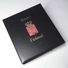 Davo, KOSMOS, Album (4 rings)  Finnland-Suomi - met cassette en excl. inhoud - Blauw - afm: 285x315x60 mm. ■ per  st.