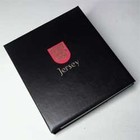 Davo, KOSMOS, Album (4 Ringe)  Jersey - mit Schutzkassette exkl. Inhalt - Blau - Abm: 285x315x60 mm. ■ pro  Stk.