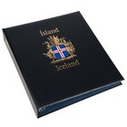 Davo, KOSMOS, Album (4 rings)  Island-Iceland - with slipcase and excl. content - Blue - dim: 285x315x60 mm. ■ per  pc.