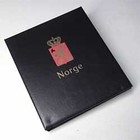 Davo, KOSMOS, Album (4 Ringe)  Norge - mit Schutzkassette exkl. Inhalt - Blau - Abm: 285x315x60 mm. ■ pro  Stk.