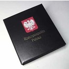Davo, KOSMOS, Album (4 Ringe)  Rzeczpospolita Polska - mit Schutzkassette exkl. Inhalt - Blau - Abm: 285x315x60 mm. ■ pro  Stk.