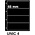 Feuilles de pochettes, Noir - 4 pochettes horizontale - KOSMOS, Unic - type 4 - 4 Anneaux - Dim. du pochette: 215x65 mm. ■ par 5 pièces.