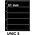 Insert sheets, Black - 5 compartments horizontal - KOSMOS, Unic - type 5 - 4 Rings - Pocket dim: 215x51 mm. ■ per 5 piecess.