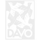 Davo, UNIC bladen, met kader print (4 rings) Wit - afm: 240x300 mm. ■ per 10 st.