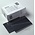 Stock cards – 3 strips – 158 × 110 mm – sturdy black cardboard – with protective cover – suitable for stamps and collectibles ■ per 100 pieces